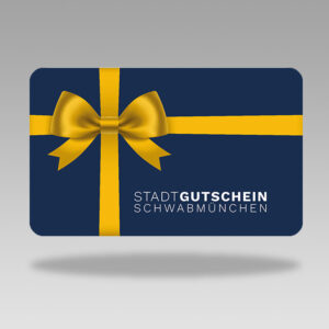 Stadtgutschein Schwabmünchen Gutscheinkarte (Design 2)
